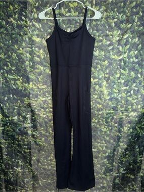 Girls' Black Spaghetti-Strap Jumpsuit for Kids